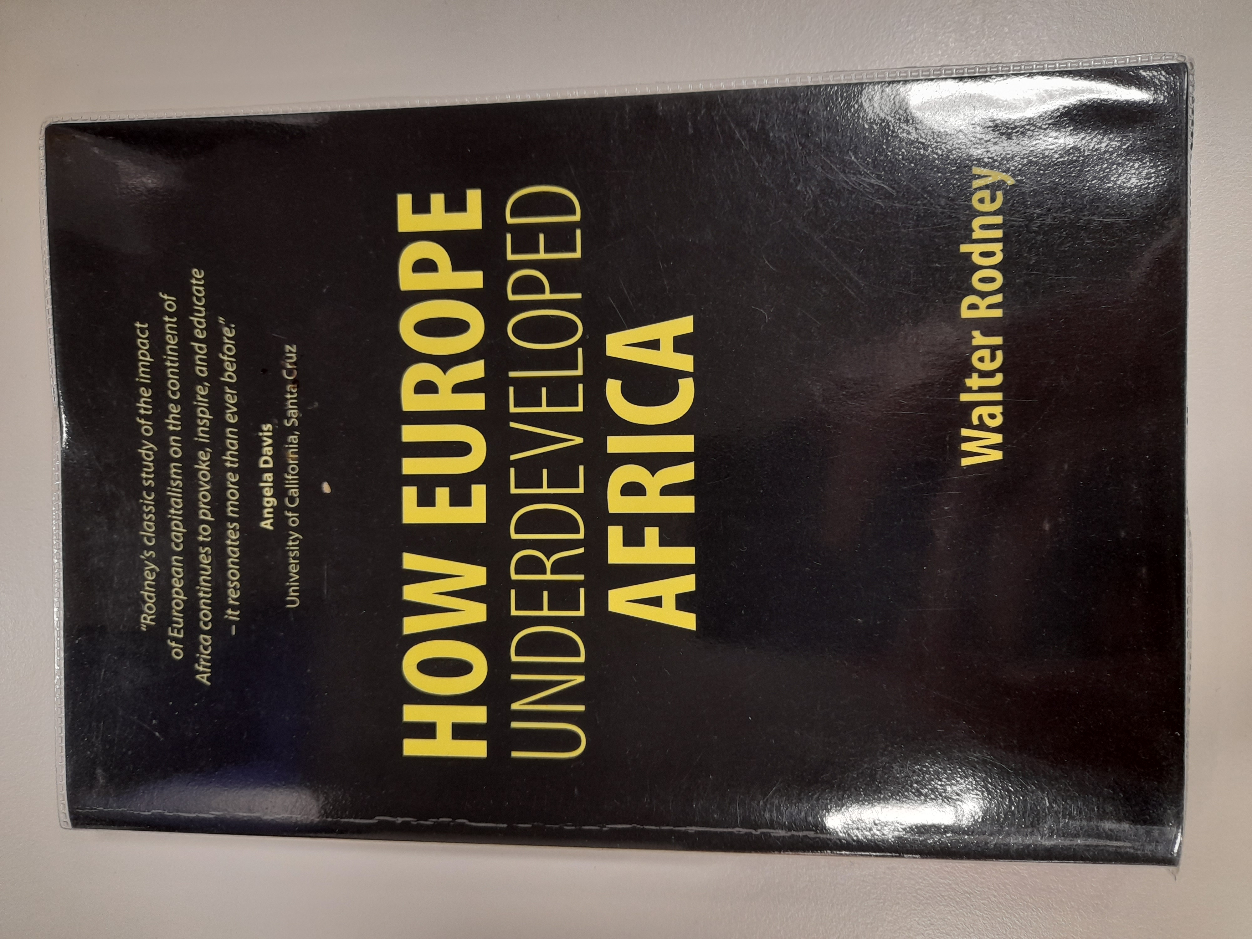 Cover of How Europe underdeveloped Africa