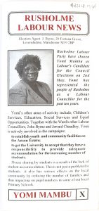 Scanned_20260205-1124 Leaflet with headshot of Yomi Mambu and labour news updates